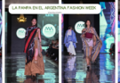 Los Ponchos pampeanos se lucieron en el Fashion Week de Buenos Aires